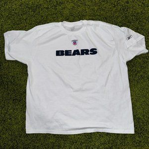 Reebok NFL Chicago Bears Football tee Sz 2XL (28x30.5)